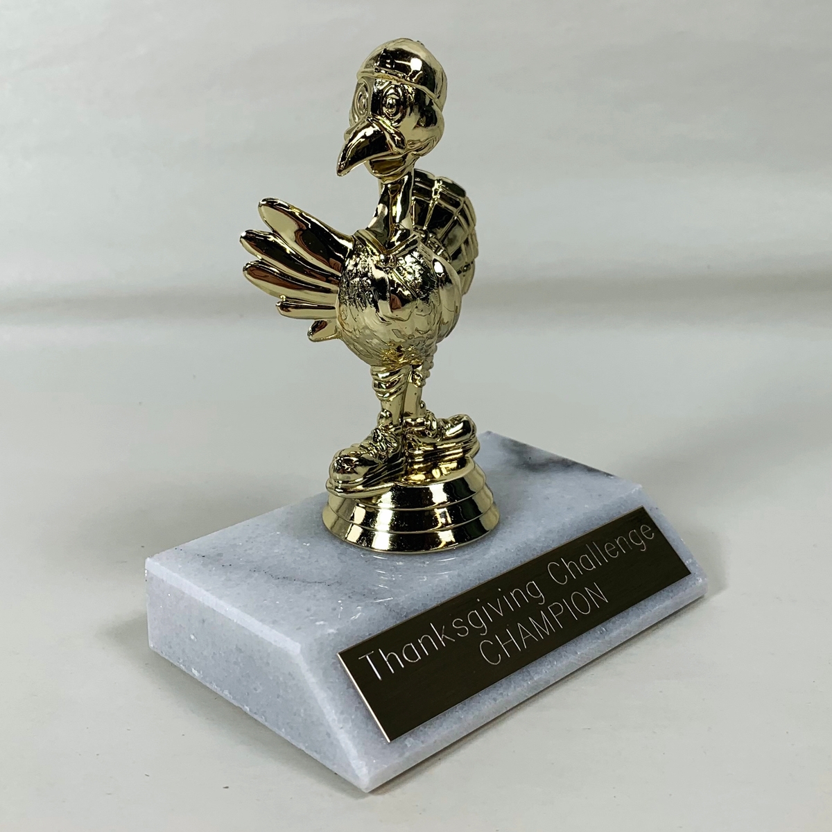 Golden Turkey Trophy Figure by Athletic Awards