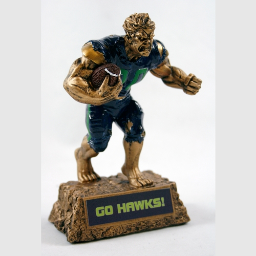 Hawk Monster Football Trophy
