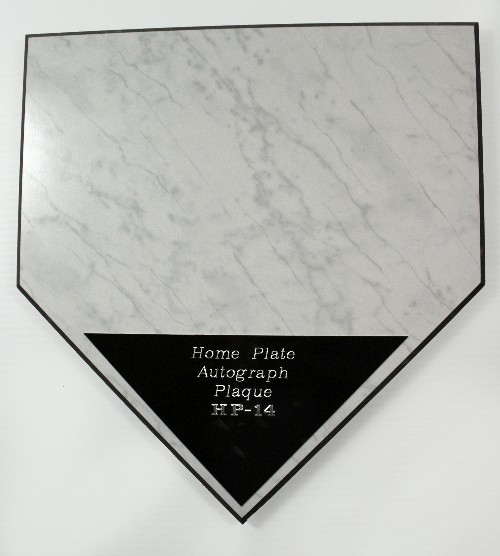 Home Plate Frame Plaque For Sports Impressions Plates 