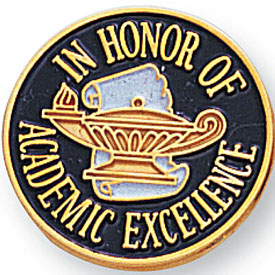 In Honor of Academic Excellence Pin