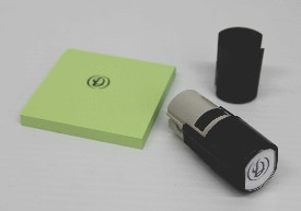 IDEAL Personalized 6 Line Self Inking Stamp Round