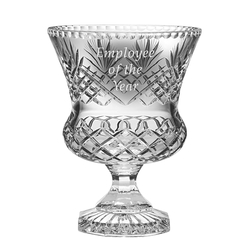 8 Inch Crystal Trophy Bowl