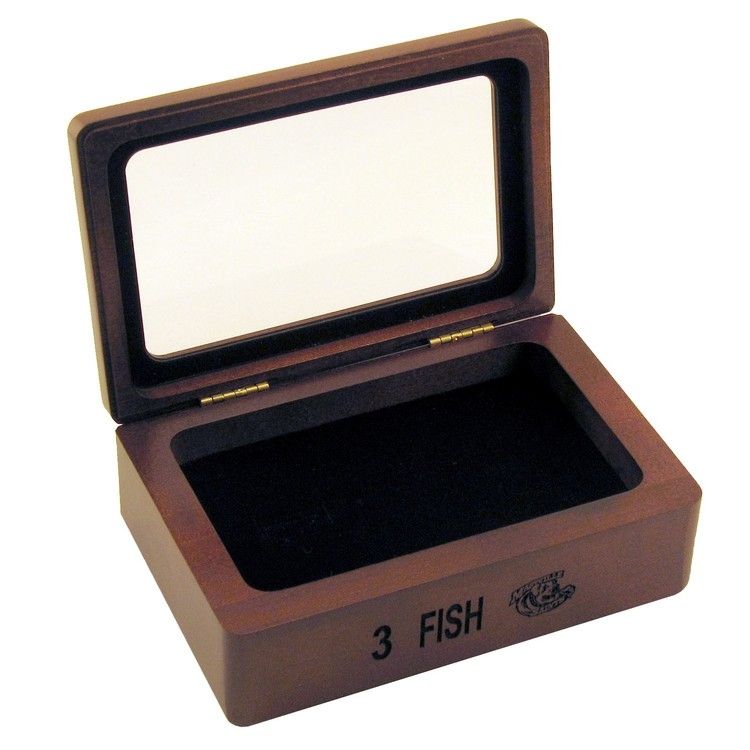 Two Ring Presentation Box with Window by Athletic Awards