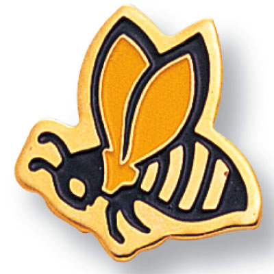 Bee Mascot Pin