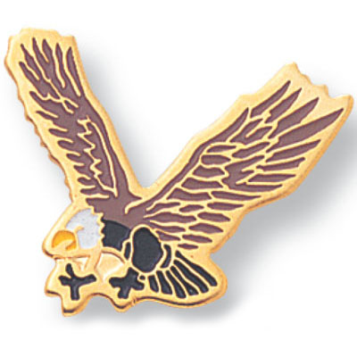 Eagle Mascot Pin