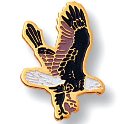 Falcon Mascot Pin