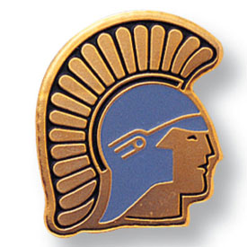 Trojan Mascot Pin