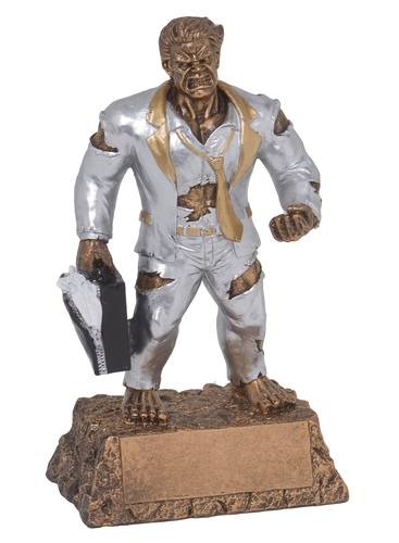 Monster Businessman Trophy