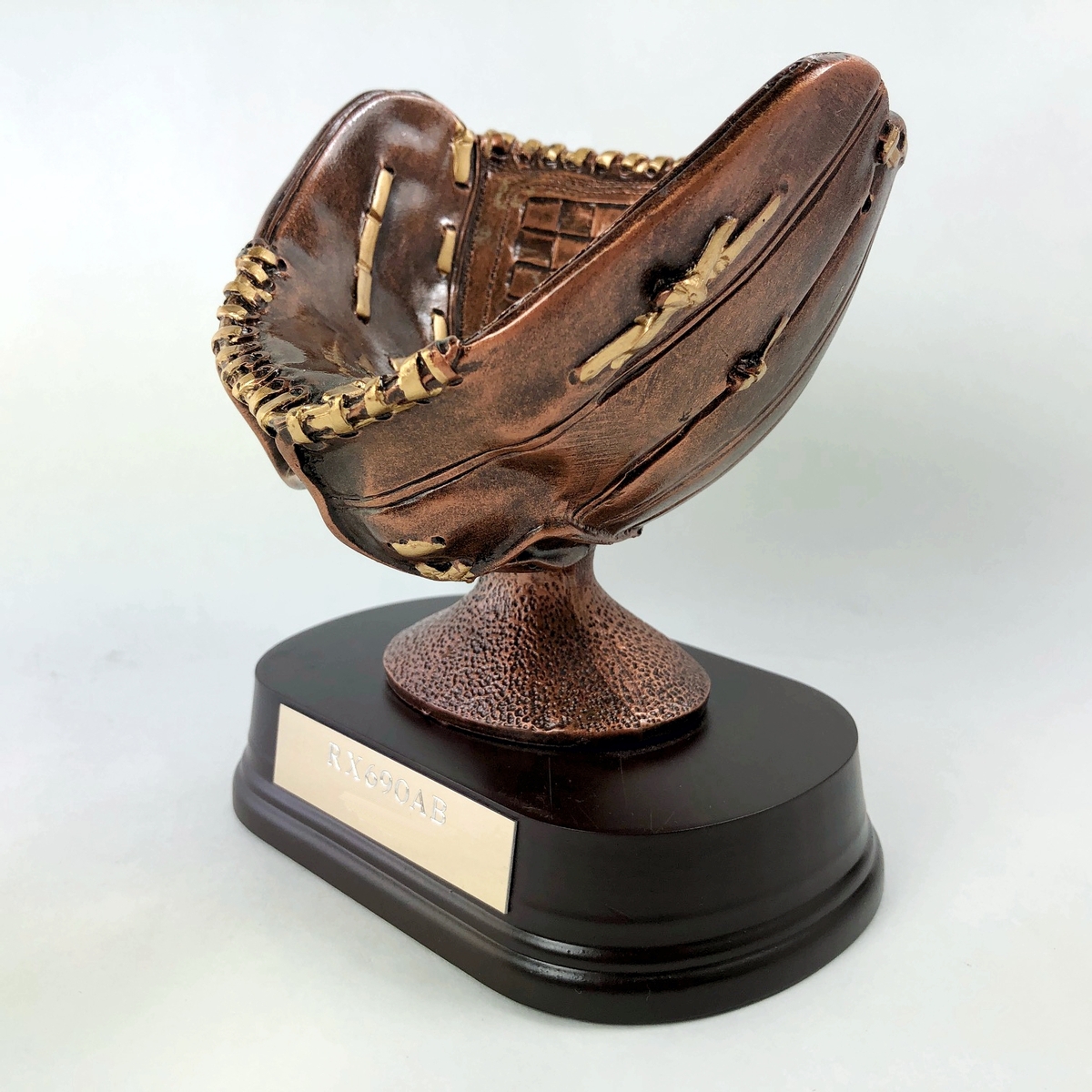 Classic Finish Softball Glove Trophy by Athletic Awards