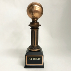 Baseball Column Pedestal Trophy