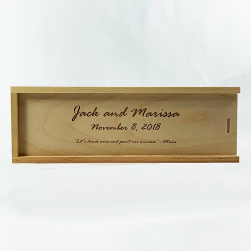Pinewood Wine Box