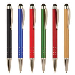 Laserable Pens with Stylus