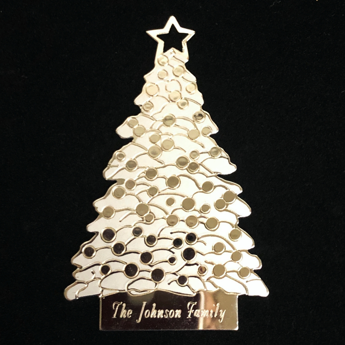 Christmas Tree Ornament | Athletic Awards and Engraving