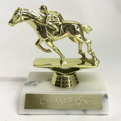 Race Horse Trophy
