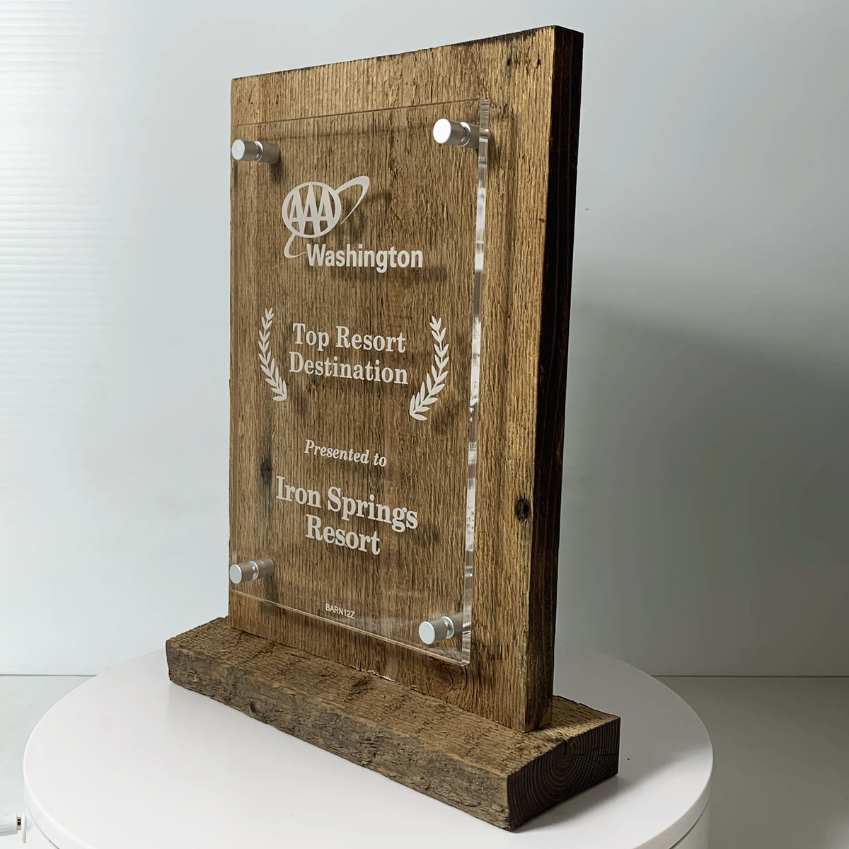 Rustic Acrylic Award by Athletic Awards
