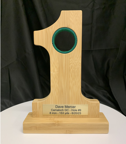 Bamboo Hole in One Trophy