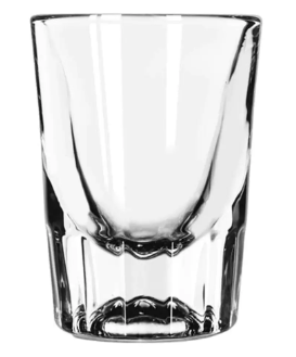 2 oz Whiskey Service Fluted Shooter Glass