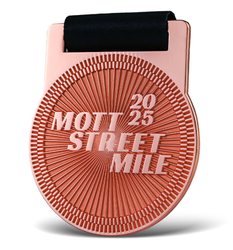 Custom Sandblast Medals (No Color)