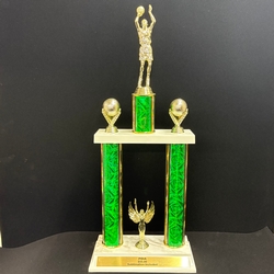 Basketball PDIA Two Poster Trophy