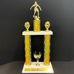 Soccer PDIA Two Poster Trophy