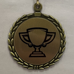 Trophy Cup Sublimated Medal