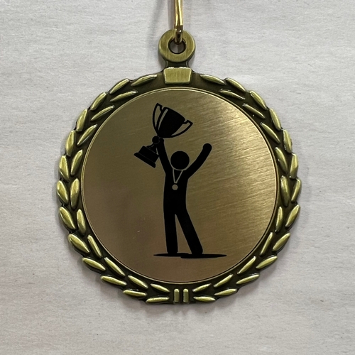 Achievement Sublimated Medal