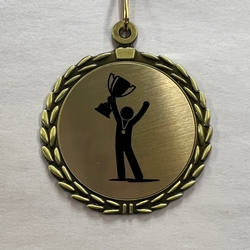 Achievement Sublimated Medal