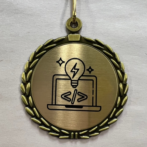 AI Computer Sublimated Medal