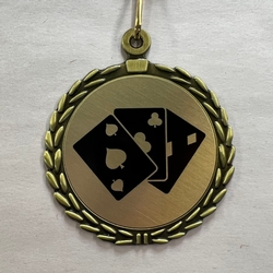 Cards Sublimated Medal