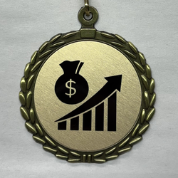 Sales Sublimated Medal