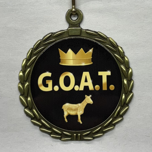 G.O.A.T. Sublimated Medal